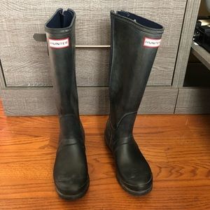 Hunter Zip Up Rain Boots